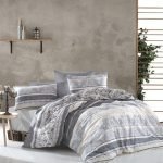 ΠΑΠΛΩΜΑ ΕΜΠΡΙΜΕ Ανδρομάχη 317 160Χ240 Grey Cott/Pol 70/30