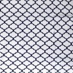 ΣΕΝΤΟΝΑΚΙ ΛΙΚΝΟΥ bebe Windows 176 80Χ110 White-Dark blue Cotton 100%