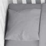 ΜΑΞΙΛΑΡΟΘΗΚΗ bebe Solid 495 35Χ45 Dark grey Cotton 100%