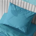 ΜΑΞΙΛΑΡΟΘΗΚΗ Solid 493 50Χ70 Turquoise Cotton 100%