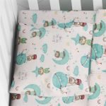 ΜΑΞΙΛΑΡΟΘΗΚΗ ΕΜΠΡΙΜΕ bebe Reach the stars 192 35Χ45 Green Cotton 100%