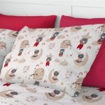 ΜΑΞΙΛΑΡΟΘΗΚΗ ΕΜΠΡΙΜΕ kids Reach the stars 190 50Χ70 Beige Cotton 100%