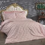 ΠΑΠΛΩΜΑΤΟΘΗΚΗ ΕΜΠΡΙΜΕ 220Χ240 Οφηλία 277 Pink Cott/Pol 70/30