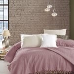 ΚΟΥΒΕΡΤΑ ΠΙΚΕ Dobby 220Χ240 Rotten Apple Cotton 100%