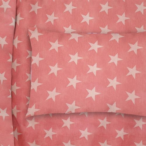 ΜΑΞΙΛΑΡΟΘΗΚΗ ΕΜΠΡΙΜΕ bebe Star 34 35Χ45 Coral Cotton 100%