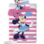 ΠΑΠΛΩΜΑΤΟΘΗΚΗ & ΠΑΠΛΩΜΑ ΣΕΤ 4 τεμ. Disney Minnie 580 100x135 Digital Print Cotton 100%