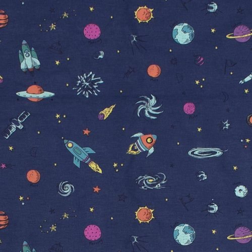 ΣΕΝΤΟΝΑΚΙ ΛΙΚΝΟΥ bebe Space 189 80Χ110 Blue Cotton 100%