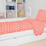 ΣΕΝΤΟΝΙΑ ΕΜΠΡΙΜΕ ΣΕΤ 2 τεμ kids Star 34 160Χ240 Coral Cotton 100%