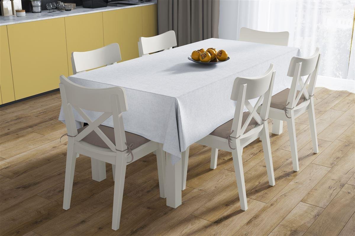 0005534_SKU_33323354001 ΤΡΑΠΕΖΟΜΑΝΤΗΛΟ ΑΛΕΚΙΑΣΤΟ 140X180 Panama White Cott/Pol 70/30 - Image 1