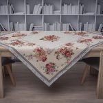 Τραπεζοκαρέ 140Χ140 Cotone Romantico