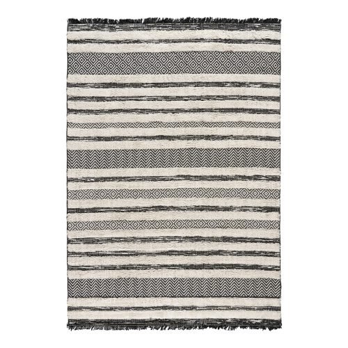 Χαλί βαμβακερό Morocotton 9241 Γκρι 125x180 Beauty Home