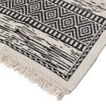 Χαλί βαμβακερό διπλής όψεως Duo Art 9252 Ανθρακίτης 160x230  Beauty Home - Image 4