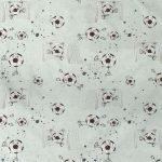 ΠΑΝΑ ΧΑΣΕ bebe Football 522 80X80 Mint 100% Cotton