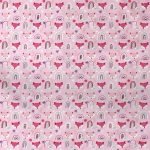 ΠΑΝΑ ΧΑΣΕ bebe Fox 525 80X80 Pink 100% Cotton