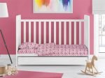 ΣΕΝΤΟΝΙΑ ΕΜΠΡΙΜΕ ΣΕΤ 3 τεμ bebe Fox 525 120X160 Pink Cotton 100% - Image 2