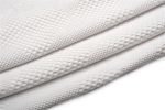 ΚΟΥΒΕΡΤΑ ΠΙΚΕ Μονόχρωμη 220X250 Λευκό 100% Cotton - Image 2
