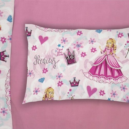 ΜΑΞΙΛΑΡΟΘΗΚΗ ΕΜΠΡΙΜΕ kids Princess 390 50X70 Pink Cott/Pol 70/30