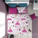 ΣΕΝΤΟΝΙΑ ΕΜΠΡΙΜΕ ΣΕΤ 3 τεμ kids Princess 390 160X240 Pink Cott/Pol 70/30 - Image 2