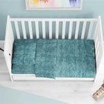 ΠΑΠΛΩΜΑΤΟΘΗΚΗ bebe Premium Shadow 616 120X160 Petrol 100% Cotton