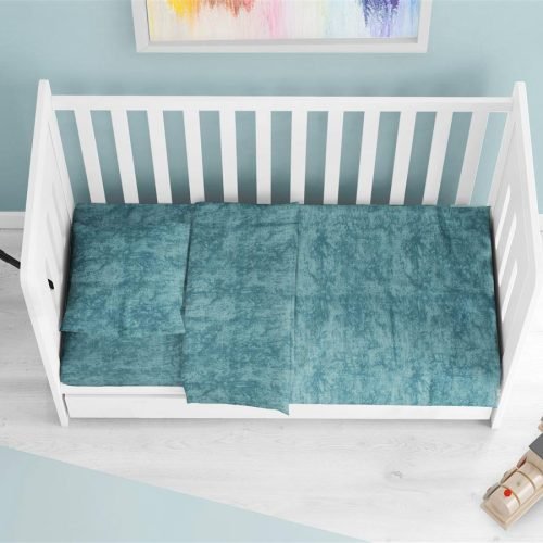 ΠΑΠΛΩΜΑΤΟΘΗΚΗ bebe Premium Shadow 616 120X160 Petrol 100% Cotton