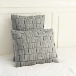 Διακοσμητικό μαξιλάρι με γέμισμα Clusp Grey (40x60)