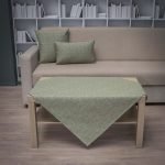 Τραπεζοκαρέ 140X140 Cotone Valia 37 Πράσινο