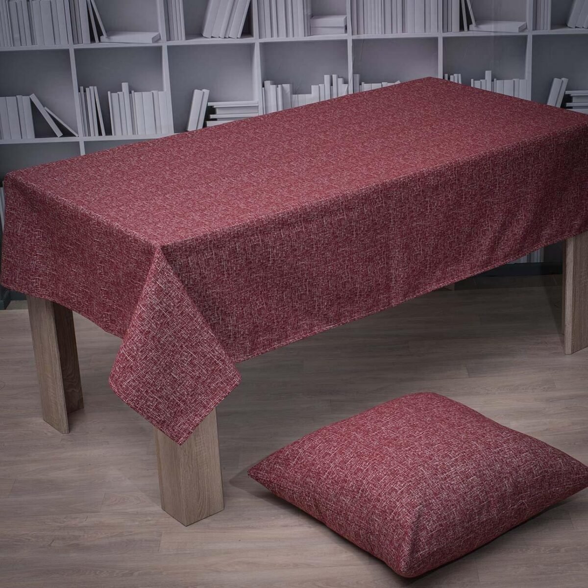 Τραπλο-Valia-73-κόκκινο Τραπεζομάντηλο 140X180 Cotone Valia 73 Κόκκινο - Image 1