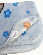 ΚΟΥΒΕΡΤΑ ΒΕΛΟΥΤΕ ΠΟΛΥΤΕΛΕΙΑΣ bebe Studying Bear 36 110X140 Baby Blue 100% Polyester - Image 2