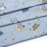 ΣΕΝΤΟΝΑΚΙ ΛΙΚΝΟΥ bebe Sweet Dreams 551 80X110 Sky Blue 100% Cotton