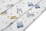 ΣΕΝΤΟΝΙΑ ΕΜΠΡΙΜΕ ΣΕΤ 2 τεμ kids Sweet Dreams 554 160X240 White-Sky Blue 100% Cotton - Image 2