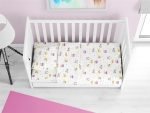 ΣΕΝΤΟΝΙΑ ΕΜΠΡΙΜΕ ΣΕΤ 3 τεμ bebe Sweet Dreams 553 120X160 White-Pink 100% Cotton - Image 2