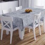 ΑΛΕΚΙΑΣΤΟ ΣΕΤ 2 τεμ (ΤΡΑΠ/ΛΟ 140X220 & ΤΡΑΒΕΡΣΑ 40X220) Panama Shadow Light Grey 70/30 Cott/Pol