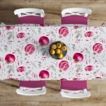 ΚΑΡΕ ΑΛΕΚΙΑΣΤΟ 90X90 Pomegranate 458 White Cott/Pol 70/30