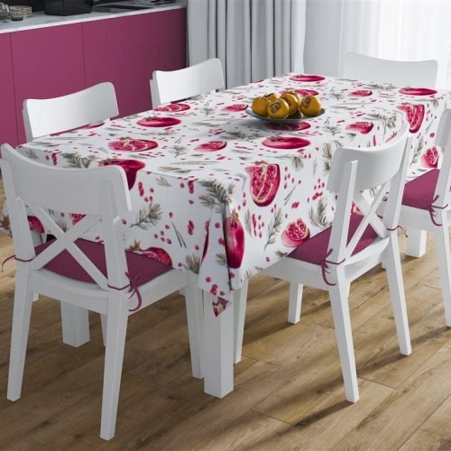 ΤΡΑΠΕΖΟΜΑΝΤΗΛΟ ΑΛΕΚΙΑΣΤΟ 140X180 Pomegranate 458 White Cott/Pol 70/30