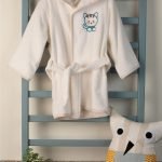 ΜΠΟΥΡΝΟΥΖΙ Με Κέντημα bebe Kitty 137 SIZE:04 Λευκό 100% Cotton