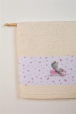 ΠΕΤΣΕΤΑ Με Ψηφιακή Εκτύπωση Σετ 2 τεμ bebe Ballerina 106 30X50,70X140 Εκρού 100% Cotton - Image 2