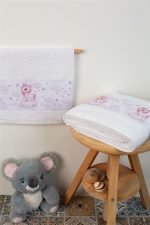 ΠΕΤΣΕΤΑ Με Ψηφιακή Εκτύπωση Σετ 2 τεμ bebe Unicorn 75 30X50,70X140 Λευκό 100% Cotton