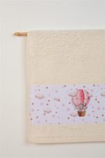 ΠΕΤΣΕΤΑ Με Ψηφιακή Εκτύπωση Σετ 2 τεμ bebe Into The Sky 70 30X50,70X140 Εκρού 100% Cotton - Image 2