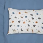 ΜΑΞΙΛΑΡΟΘΗΚΗ ΕΜΠΡΙΜΕ kids Zoo 29 50X70 White 100% Cotton Flannel