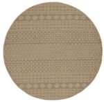 ΣΤΡΟΓΓΥΛΟ ΧΑΛΙ SAHARA 062A ΡΟΤΟΝΤΑ - 160X160  NewPlan