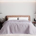 Πικέ μονή waffle Art 1990 Lilac 170x240 Λιλά Beauty Home