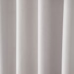Beauty Home Κουρτίνα μεσαίας σκίασης με 8 μεταλλικούς κρίκους Effect Art 8443 140x270 Ασημί - Image 6