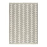 Χαλί βαμβακερό διπλής όψεως Duo Art 9245 Γκρι 160x230  Beauty Home - Image 3