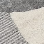 Ροτόντα Loop 133x133 Art 9556 Grey white Γκρι λευκό   Beauty Home - Image 3