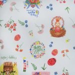 Τραπεζομάντηλο 140×220 Cotone | Happy Easter. - Image 2