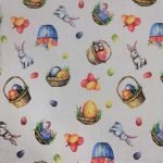 Πασχαλινή Μαξιλαροθήκη 45x45 Cotone | Rabbit 1 - Image 2