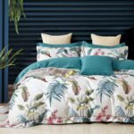 Σετ κουβερλί υπέρδιπλο Art 12031 Glee 220x240 Πετρόλ   Beauty Home