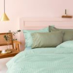 Σετ Υπέρδιπλα Σεντόνια 240x270 Sateen Riga MINT