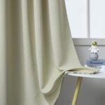 Beauty Home Κουρτίνα Blackout σκίασης με 8 κρίκους Ideal Art 8400 140x270 Μπεζ - Image 3