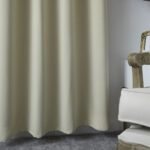 Beauty Home Κουρτίνα Blackout σκίασης με 8 κρίκους Ideal Art 8400 140x270 Μπεζ - Image 8